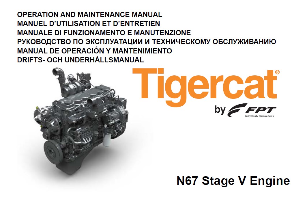 Tigercat Engine N67 Stage V Operation & Maintenance Manual PDF